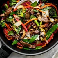Beef Fried Lamb with Cumin