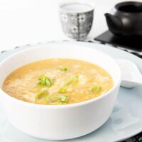 Single Bowl of Chicken Corn Soup