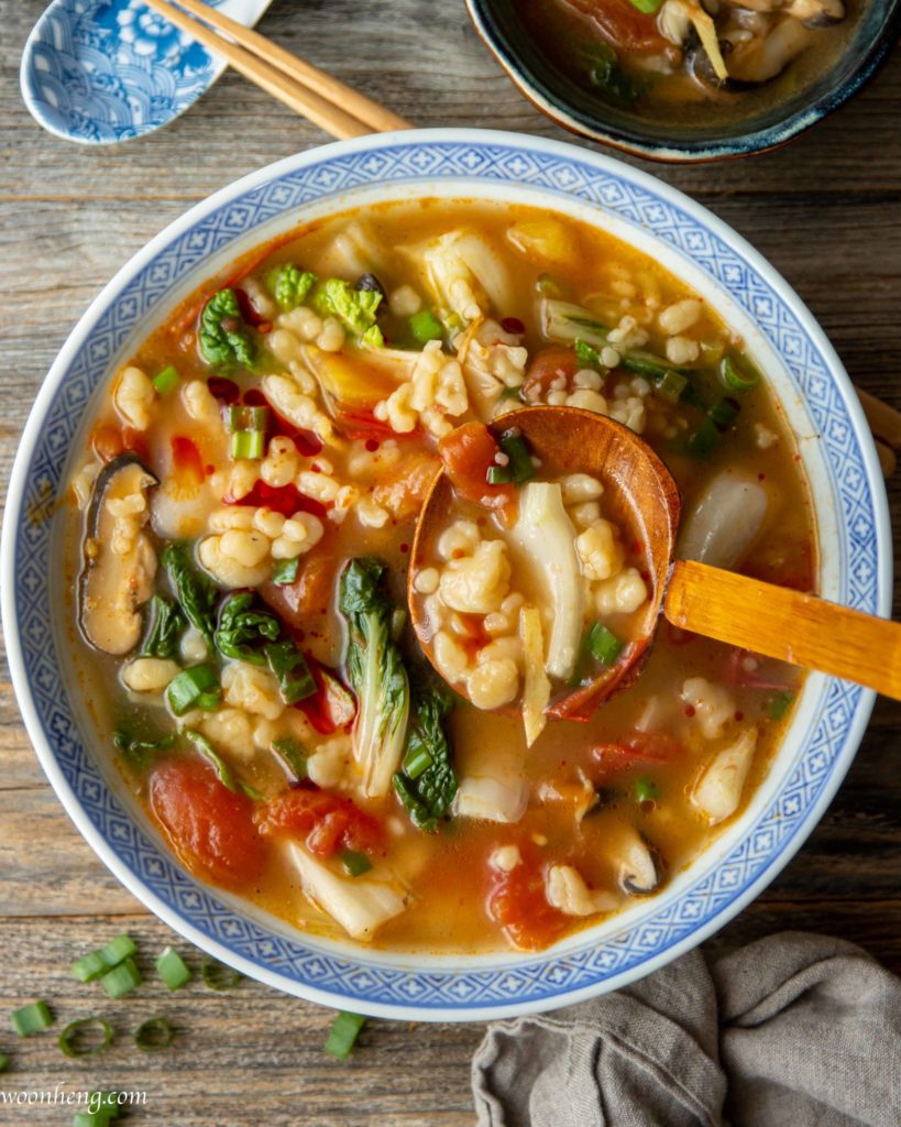 dough drop soup 19B Soup
