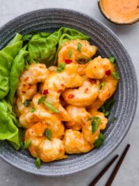 Fried Seafood with Eggs